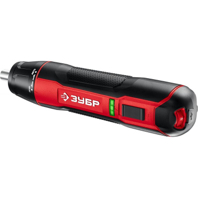 ЗУБР ЗО-4 КН33  отвертка аккумуляторная 3.6 В, в кейсе с набором 33 бит {ЗО-4 КН33}