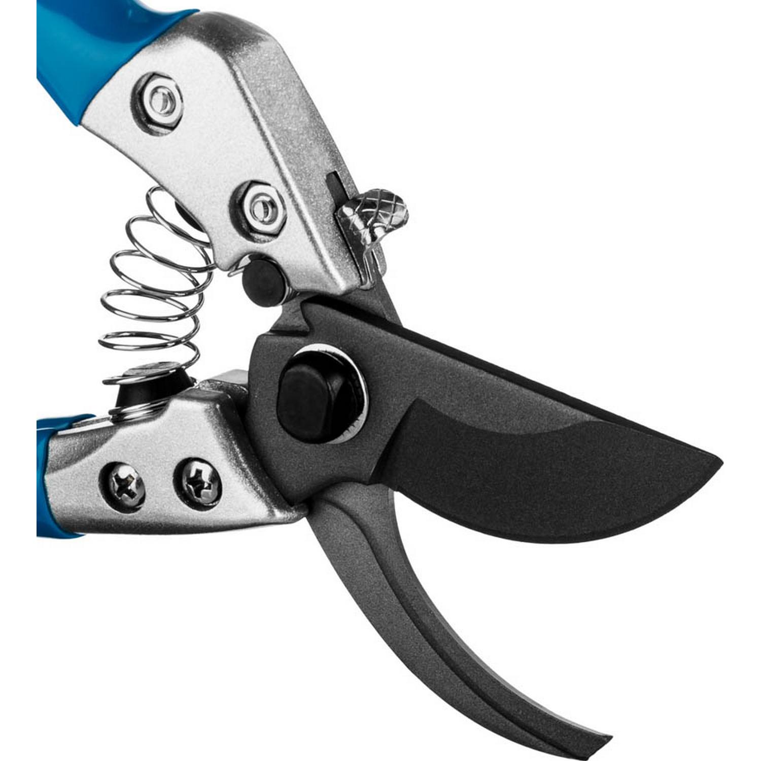 GRINDA  P-25, 200 мм, закаленная сталь, эргономичные алюминиевые рукоятки, виниловое покрытие, плоскостной секатор, PROLine (423425)