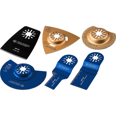 Набор насадок для реноватора, 6 предм., ЗУБР Профессионал, НР-6 {15574}