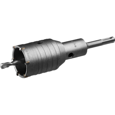 Коронка по бетону ЗУБР "Профессионал" с державкой SDS-Plus, 50 мм {2918-50}