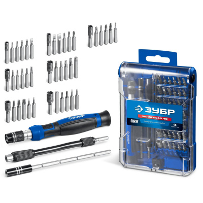 ЗУБР  Универсал-45 набор для точных работ {25649}