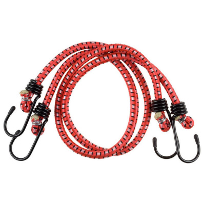 Шнур STAYER "MASTER" резиновый крепежный со стальными крюками, 100 см, d 7 мм, 2 шт {40505-100_z01}