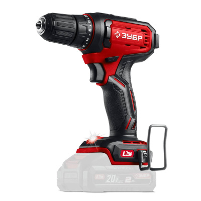 ЗУБР  20 В, 40 Н·м, без АКБ (LMS), дрель-шуруповерт  (ДШ-40)