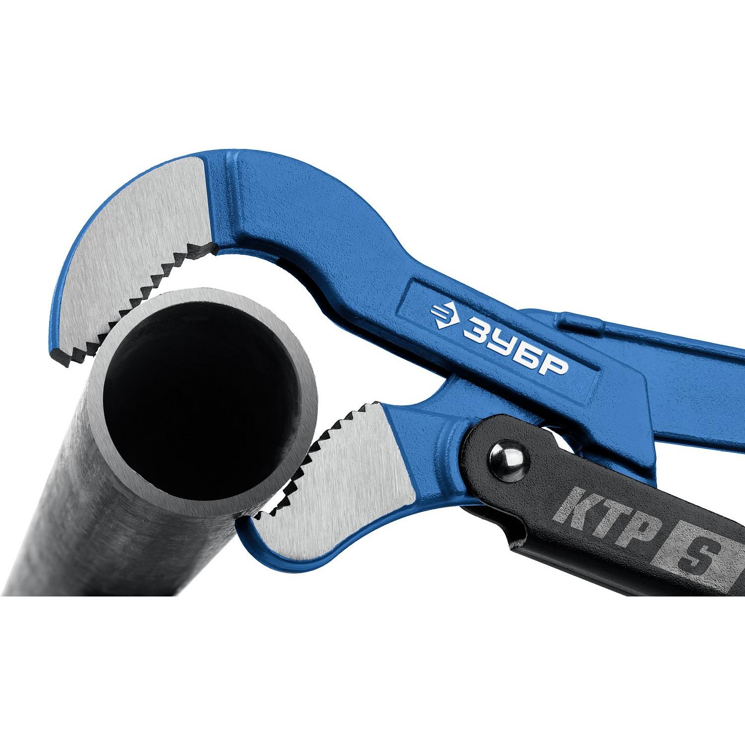 ЗУБР КТР-S, №2, ключ трубный, изогнутые губки {27336-2_z02}