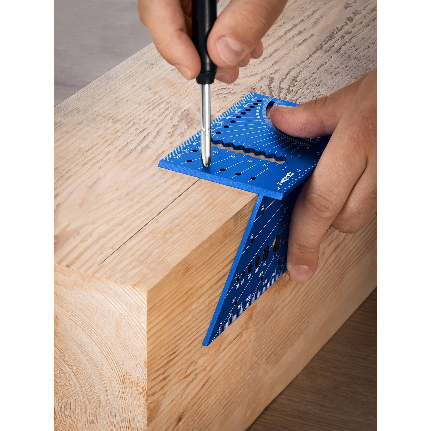 Угольник многофункциональный ЗУБР 3D, 7-в-1 {34399}