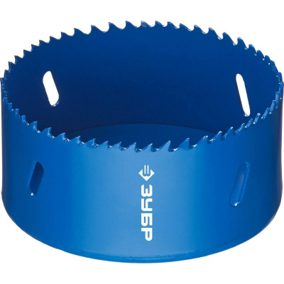 ЗУБР 95мм, коронка биметаллическая, быстрорежущая сталь {29531-095_z01}