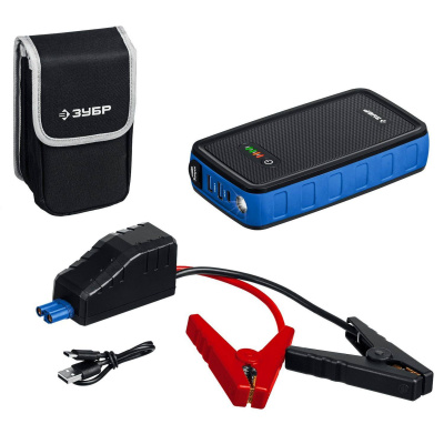 ЗУБР АПУ-800  аккумуляторное пусковое устройство: 12В, макс. 800А. {59319}