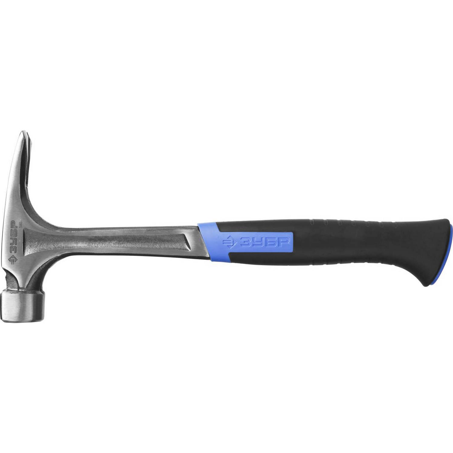 ЗУБР ТИТАН 580 г молоток-гвоздодёр цельнокованый столярный {20258-580}