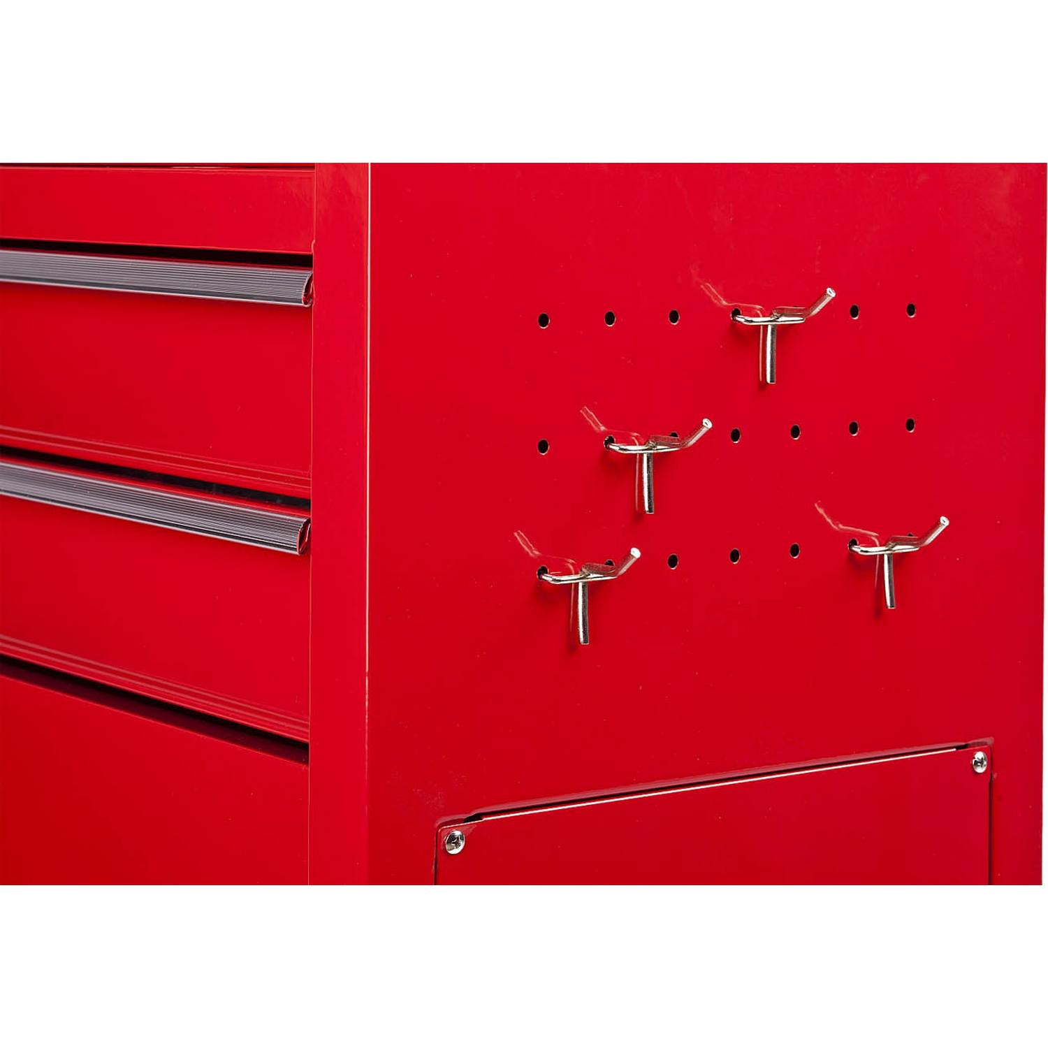 STAYER  616х330х742 мм, комбо, 2 ящика + ящик настольный, 7 полок, Инструментальная тележка (38909-K)