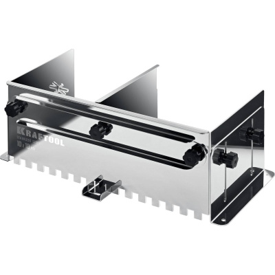 KRAFTOOL  BUNKER зуб 10*10 мм, до 600 мм, нерж. сталь, Раздвижная гребенка для плитки  {0808-10}