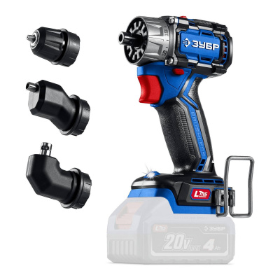 ЗУБР  КОМПАКТ Комби #1, 20 В, 50 Н·м, без АКБ (LMS), бесщеточная модульная дрель-шуруповерт, ПРОФЕССИОНАЛ  (DB-50-H3)