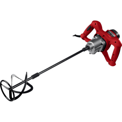 Миксер ЗУБР МР-1050-1 строительный, 2-скоростной,1050Вт, 0-500/0-700 об/мин, М14 патрон, перемешивание "вверх/вниз"