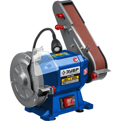 ЗУБР   d 150,  50x686 мм лента,  300 Вт, заточной станок с шлифовальной лентой, Профессионал (ПТЛ-150)