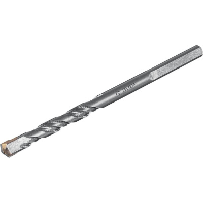 ЗУБР ПРОФЕССИОНАЛ 6 x 100 мм сверло по бетону усиленное, 3-х гранный хвостовик {2916-100-06_z01}
