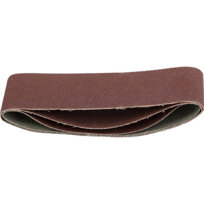 STAYER 75х457 мм, P80, лента шлифовальная MASTER, для ЛШМ, 3 шт. {35441-080}