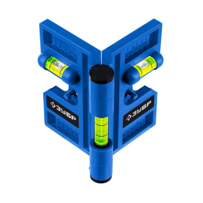 ЗУБР  Угловой магнитный уровень, Профессионал-3D {34553}