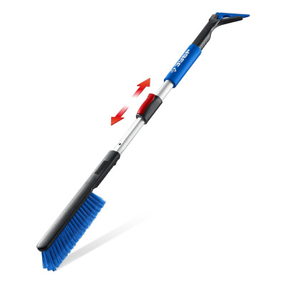 ЗУБР  телескопическая щётка от снега со скребком автомобильная, 775-1000 мм, Профессионал {61066}