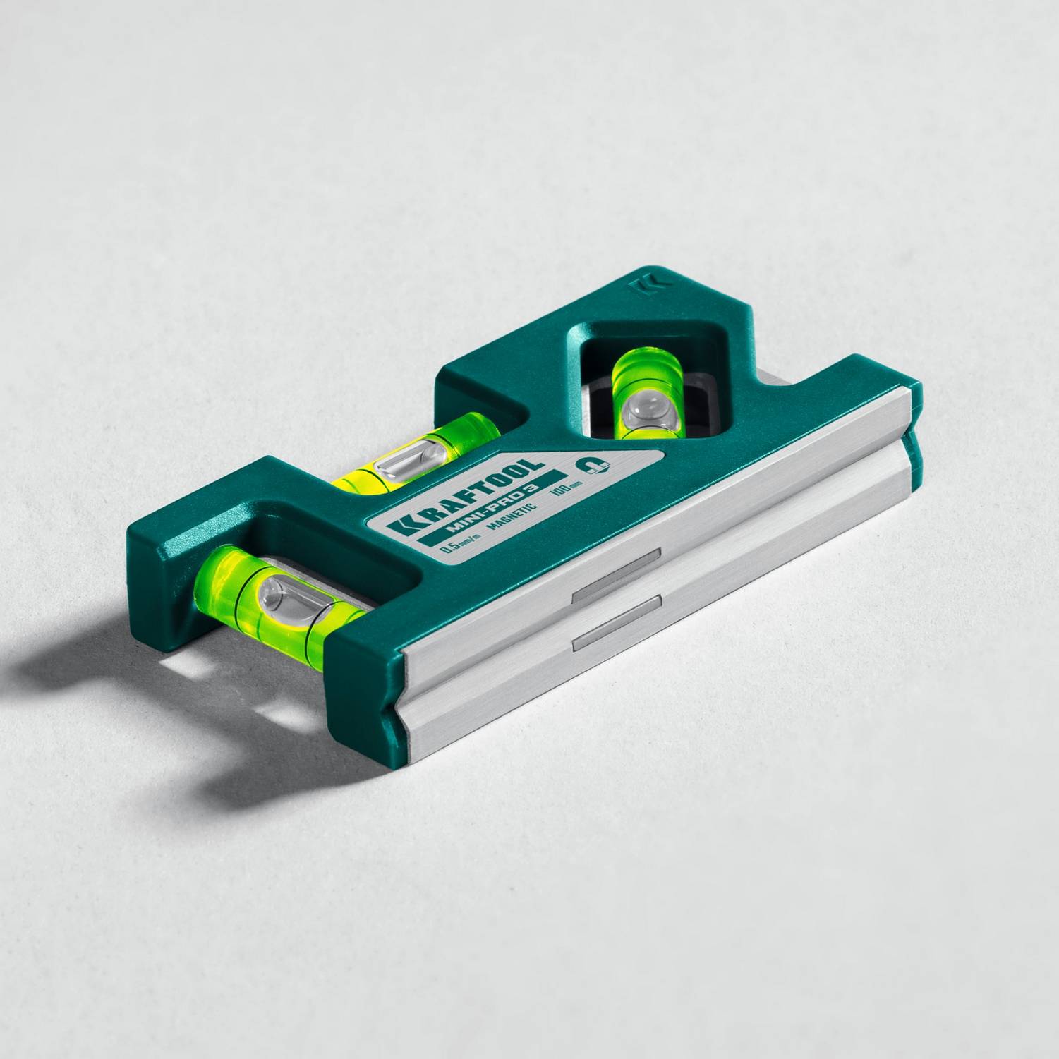 KRAFTOOL  Mini-Pro 3, 100 мм, магнитный компактный уровень  (34861-010)