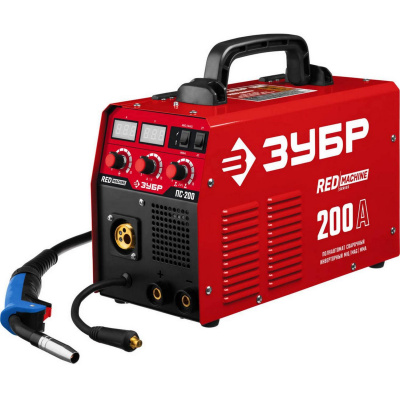 Полуавтомат сварочный инверторный, 200 А, ЗУБР {ПС-200}