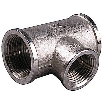 GENERAL FITTINGS  внутренняя  резьба 3/4" - 1/2" - 3/4", латунь, переходной тройник (51060-3/4-1/2-3/4)