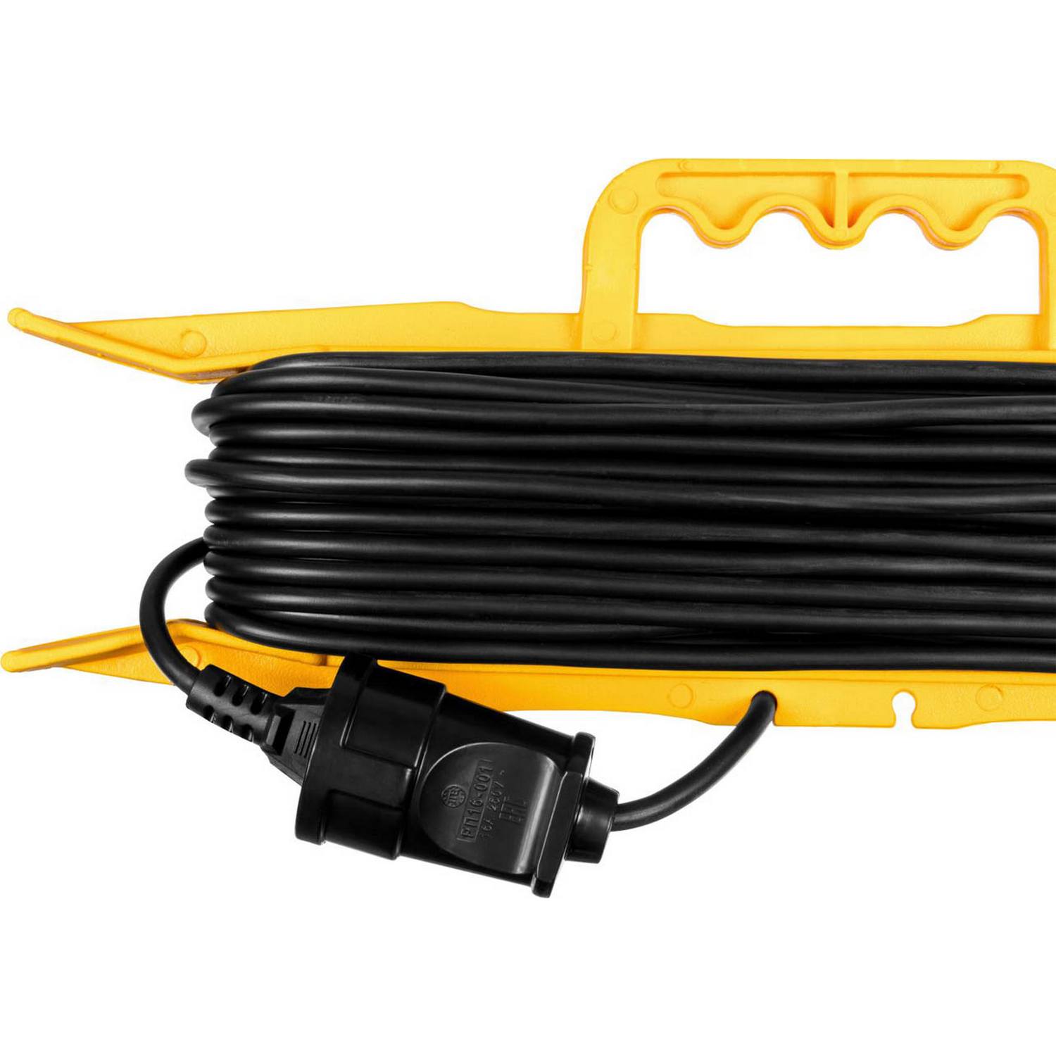 Удлинитель на рамке "MF 207", 50 м, 2200 Вт, 1 гнездо, ПВС 2х0,75 мм2, STAYER {55018-50_z01}