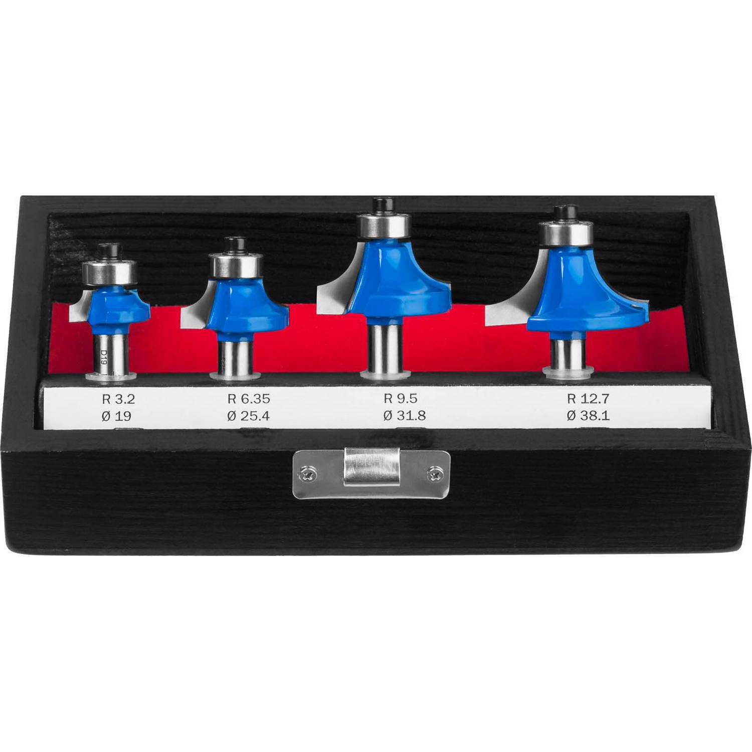 ЗУБР 4шт, набор профильных фрез по дереву {28795-H4-2}