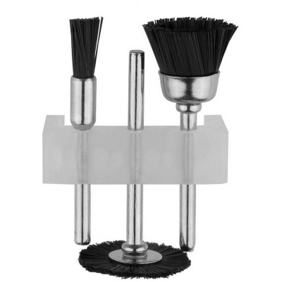 STAYER набор щеток нейлоновых для чистки и полирования, 3шт {29914-H3}