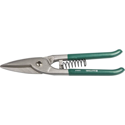 KRAFTOOL BERLINER Ножницы по металлу цельнокованые, длинный прямой рез, 260 мм {23006-26_z01}