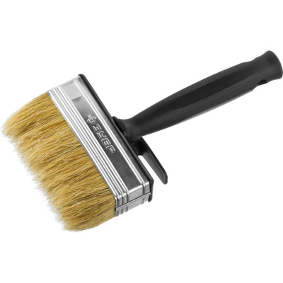 ЗУБР  3 х 10 см, светлая натуральная щетина, пластмассовый корпус, все виды ЛКМ, макловица (01802-10)