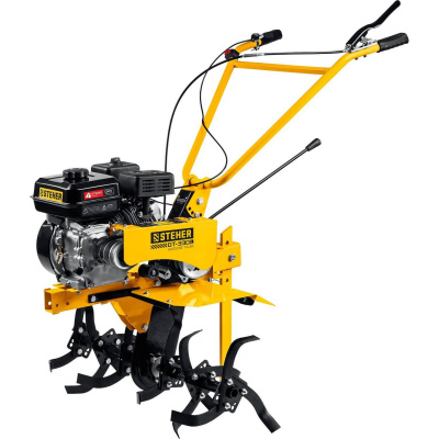 Бензиновый мотоблок STEHER, 7 л.с., без колес {GT-330 L}