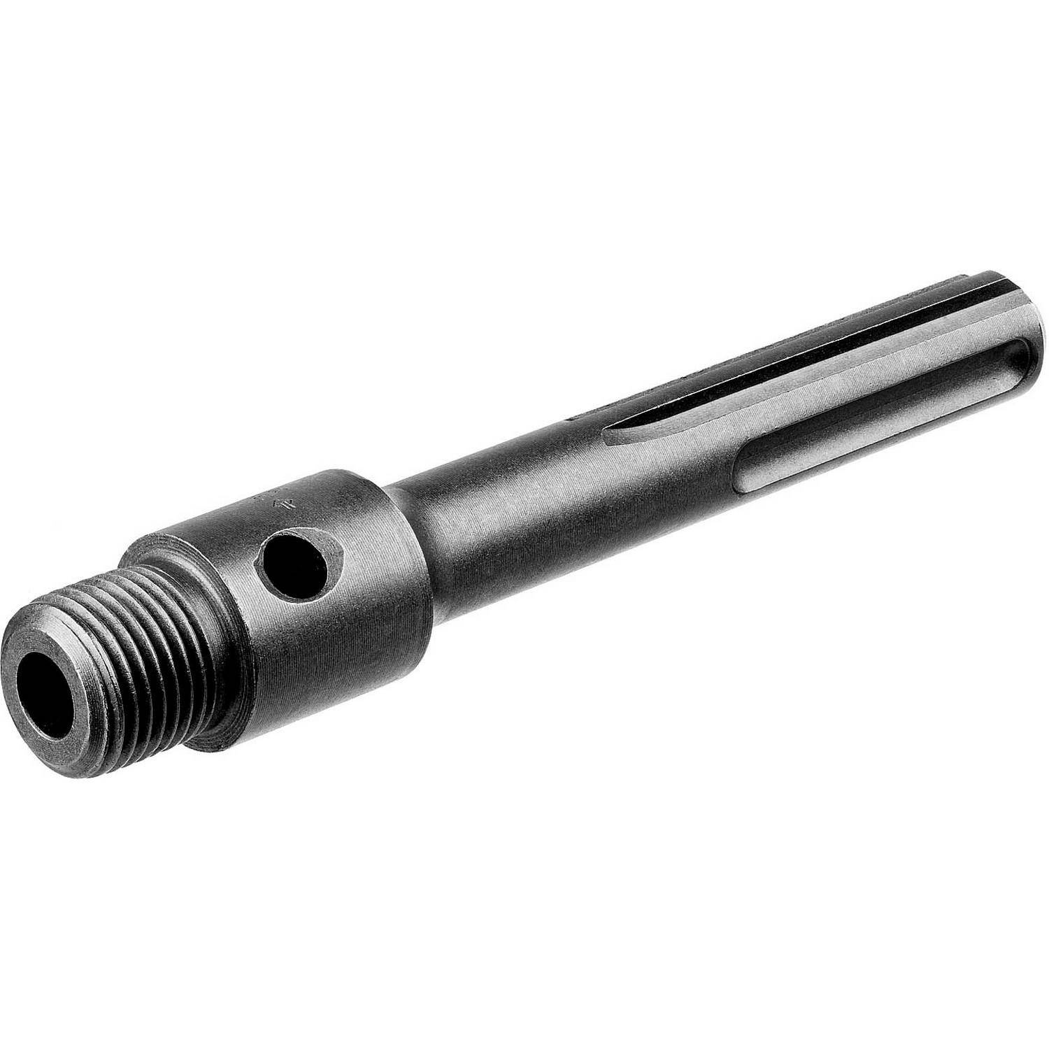 Державка ЗУБР "Профессионал" для коронок по бетону, хвостовик SDS-Max, L=160 мм, M22, коническая посадка сверла