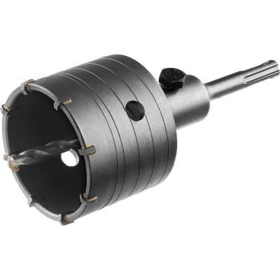 Коронка по бетону СИБИН SDS-Plus, в сборе, d=73мм {29216-73}