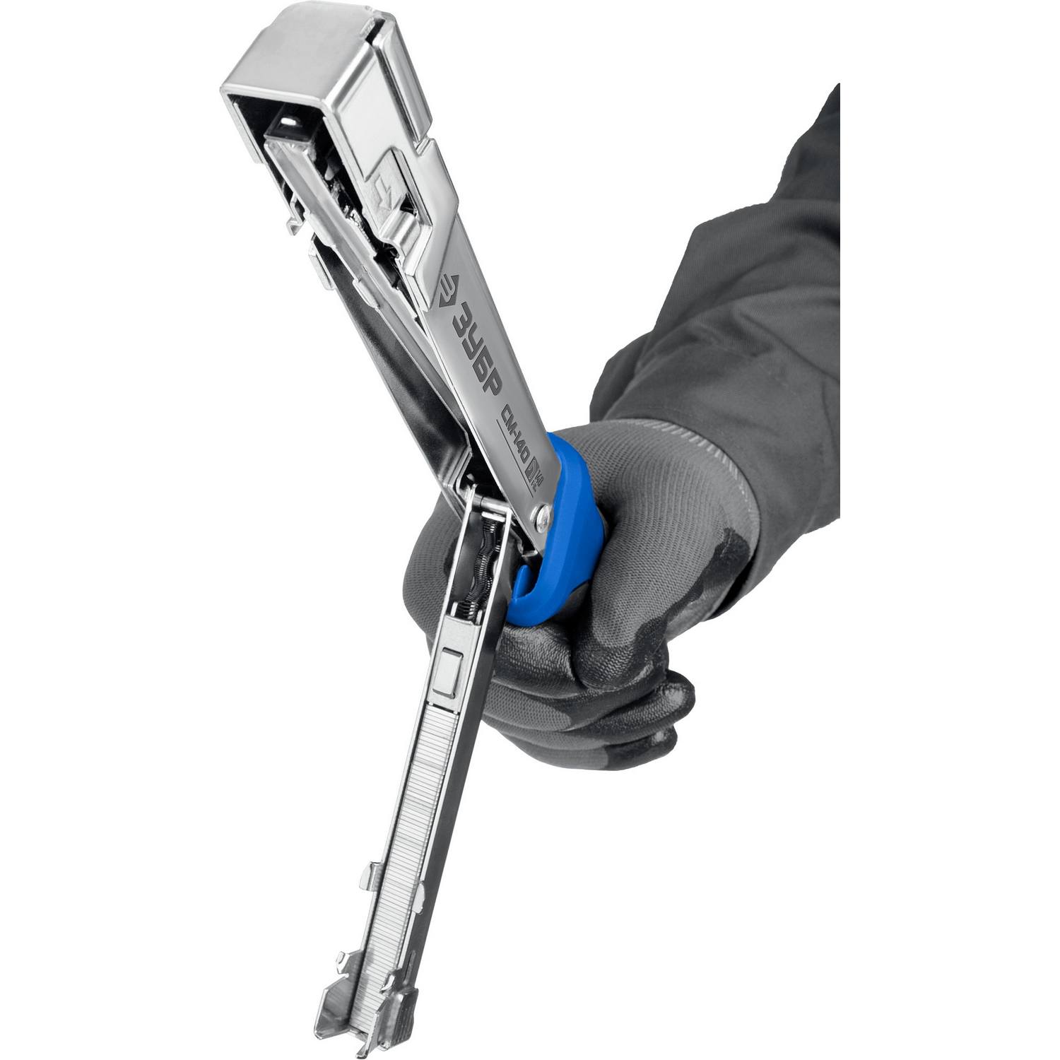 ЗУБР СМ-140 тип 140 (G/11/57) 20GA (6-10мм,  высокоскоростной стальной cкобозабиватель {31542}