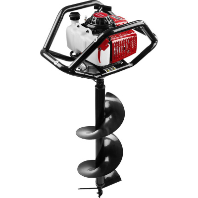 Мотобур (бензобур) со шнеком, d=60-300 мм, 71 см3, 2 оператора, ЗУБР {МБ2-300 Н}