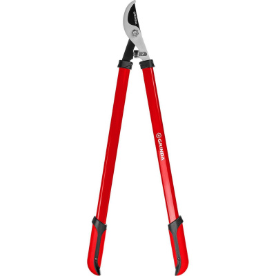 GRINDA  R-740, длина 740 мм, закаленные лезвия, стальные рукоятки, большой плоскостной сучкорез (8-424107)