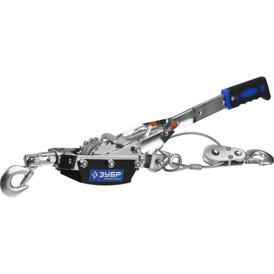 Лебедка ЗУБР "Профессионал" автомобильная, тросовая, 4т {43105-4}