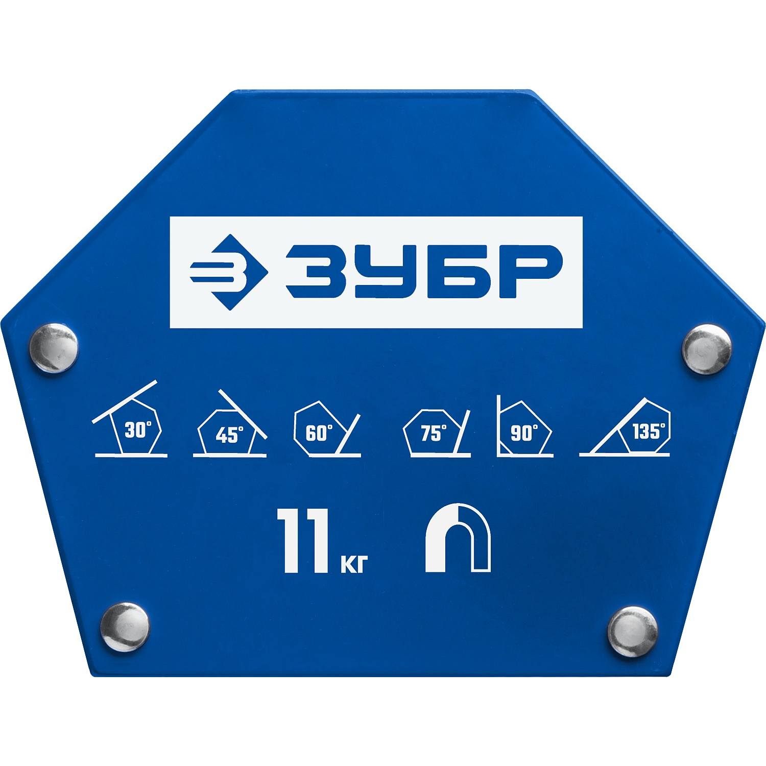 ЗУБР УМ-6  до 11 кг  угольник магнитный для сварочных работ {40055-11}