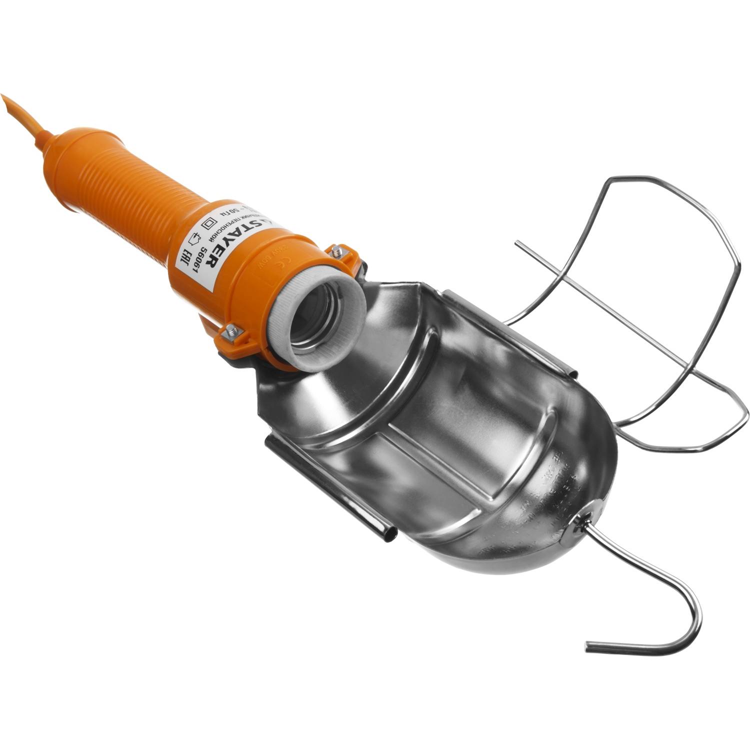 Светильник MAXLight переносной с выключателем, 5м, 60 Вт/220 В, STAYER {56061}