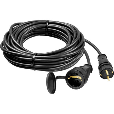 Удлинитель-шнур RC 315, 10 м, 3700 Вт, 1 гнездо, IP44, КГ 3х1,5 мм2, STAYER {55026-10}