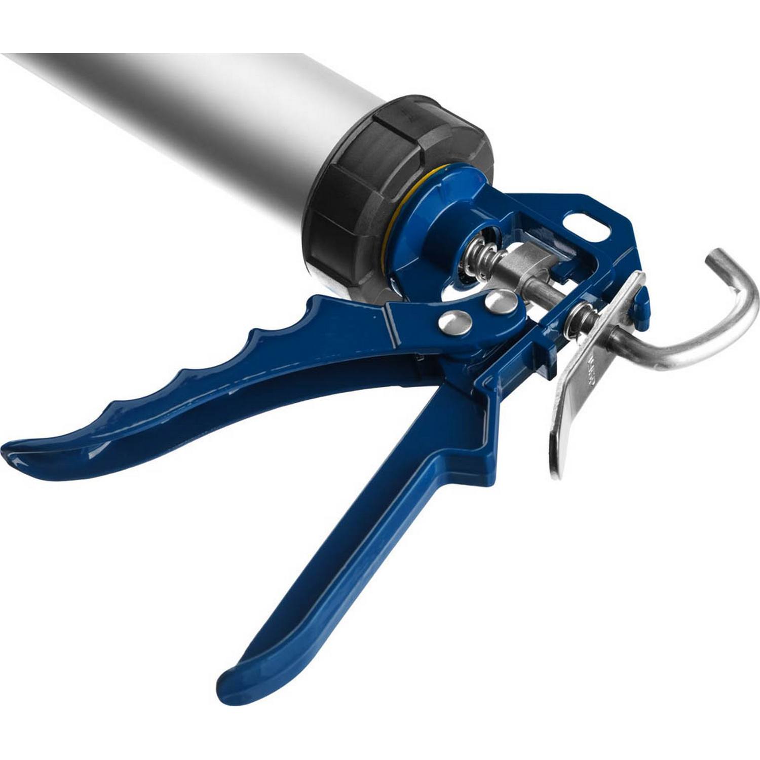 ЗУБР 600 мл универсальный закрытый пистолет для герметика, алюминиевый корпус, серия Профессионал {06633-60}