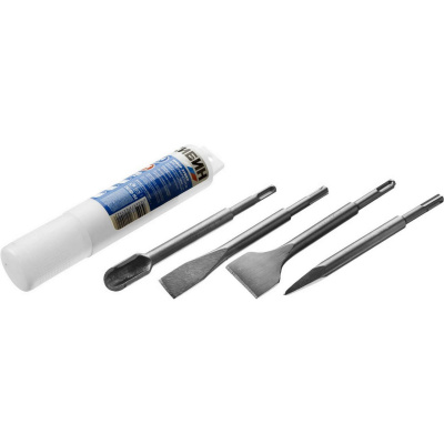 СИБИН SDS-plus Набор зубил 200 мм, 4 шт {29240-H4}