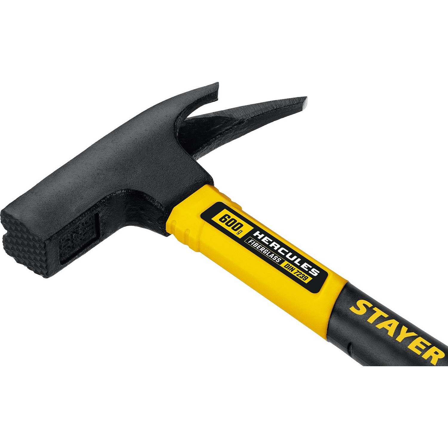Молоток кровельщика с фиберглассовой рукояткой STAYER Hercules 600 г {20201_z01}
