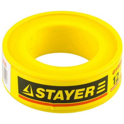 Фумлента STAYER "MASTER", плотность 0,16 г/см3, 0,075ммх12ммх10м {12360-12-016}