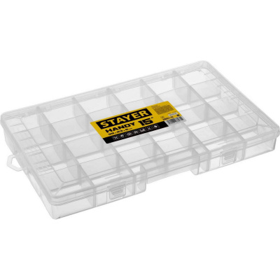 Органайзер "HANDY-15" пластиковый, STAYER {38051-15_z01}