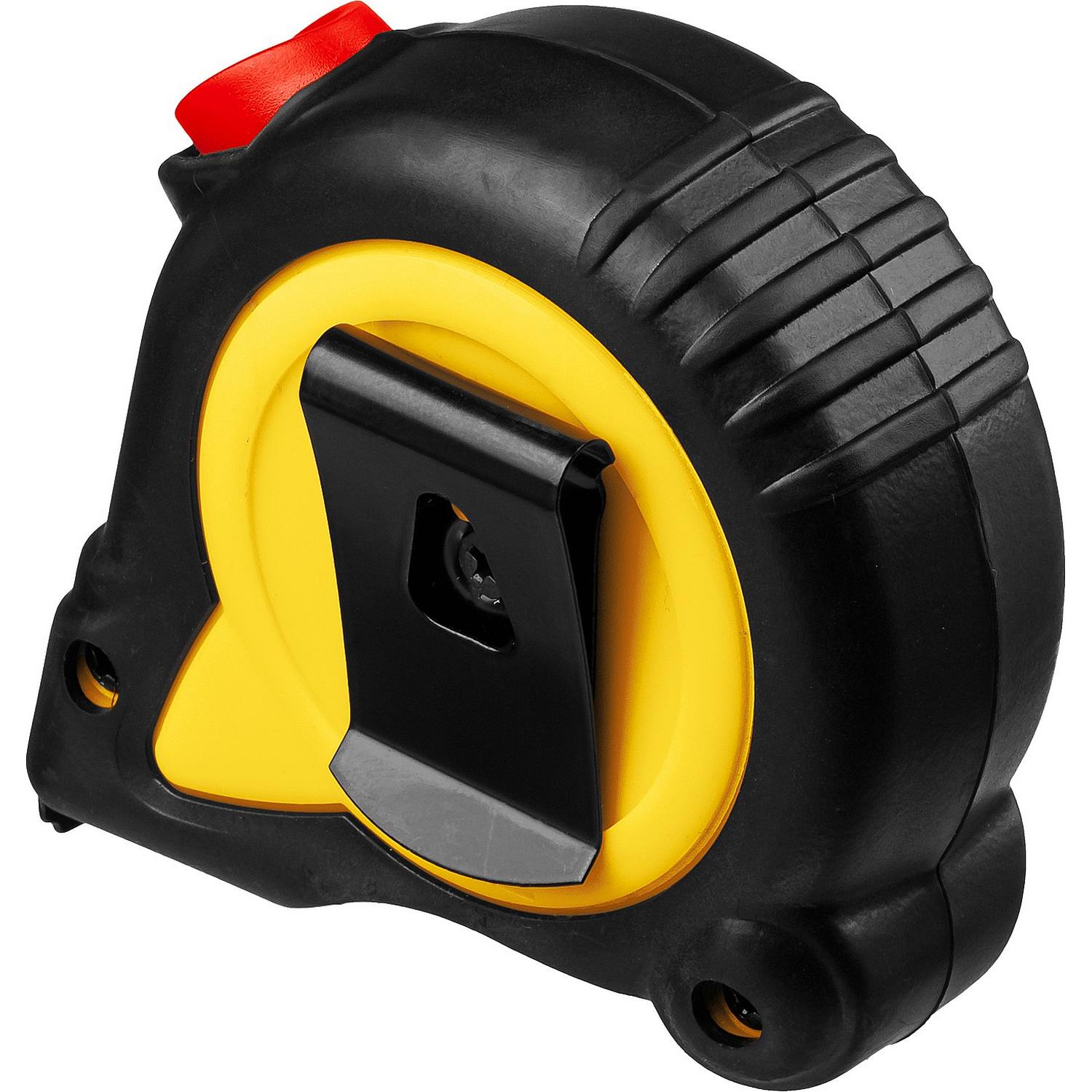 STAYER LEADER 5м / 25мм рулетка с автостопом в ударостойком обрезиненном корпусе {3402-5_z02}