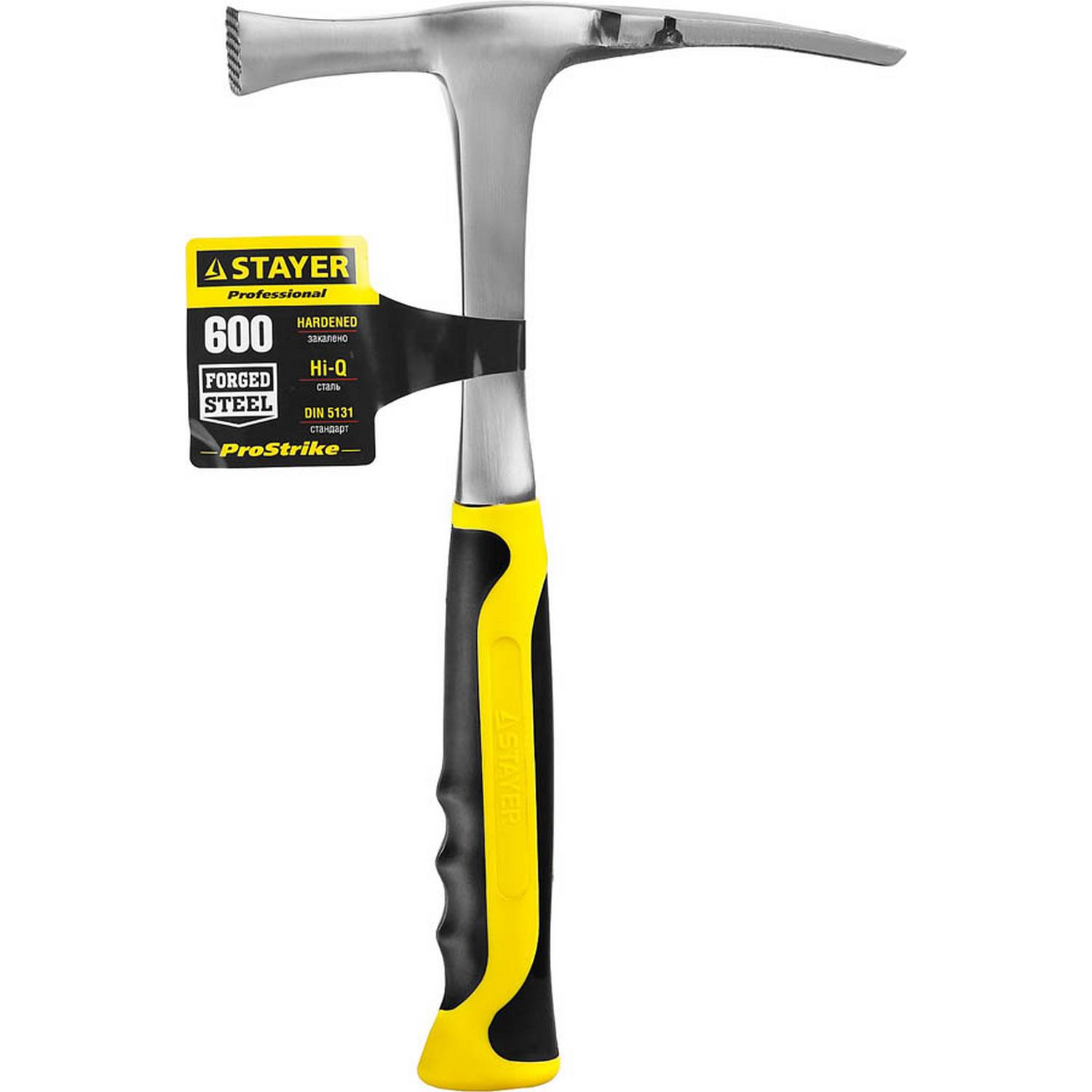 STRIKE 600 г цельнометаллический молоток каменщика, STAYER {20165}
