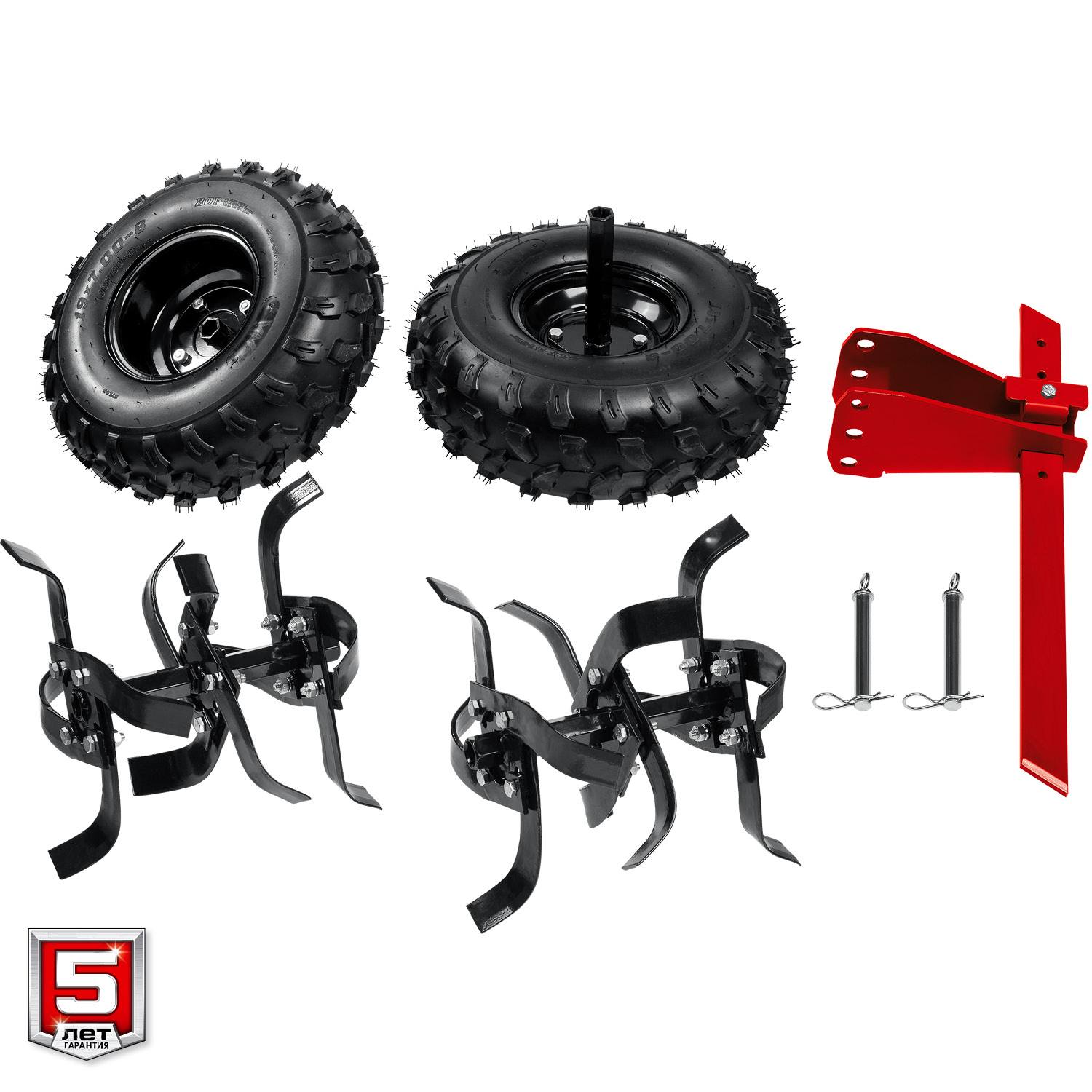 ЗУБР МТУ-450 мотоблок бензиновый усиленный, 212 см3 {МТУ-450}