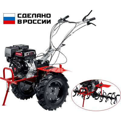 ЗУБР МТШ-700 мотоблок бензиновый с ВОМ, 389 см3 {МТШ-700}