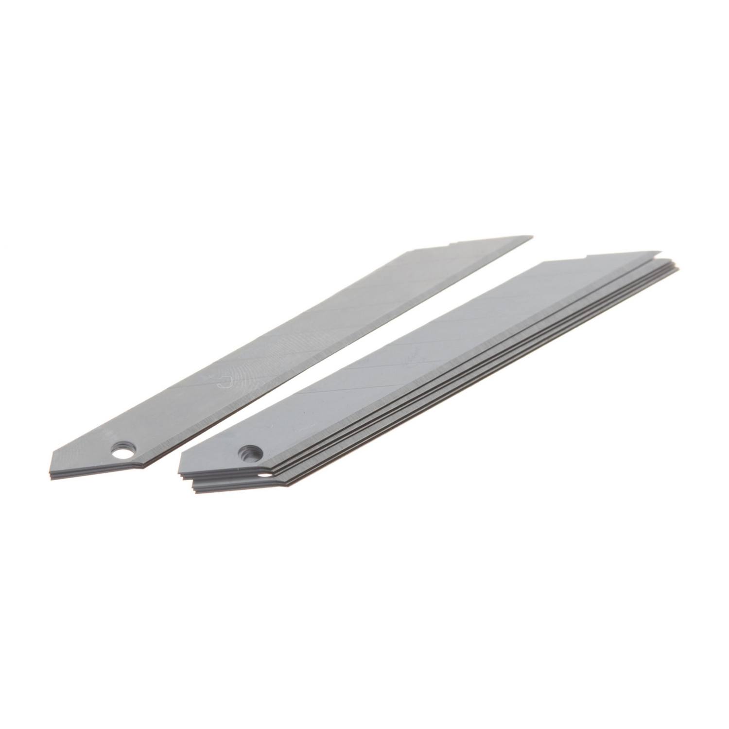 Лезвие OLFA сегментированное для графических работ, 9х80х0,38мм, 10шт {OL-SAB-10B}