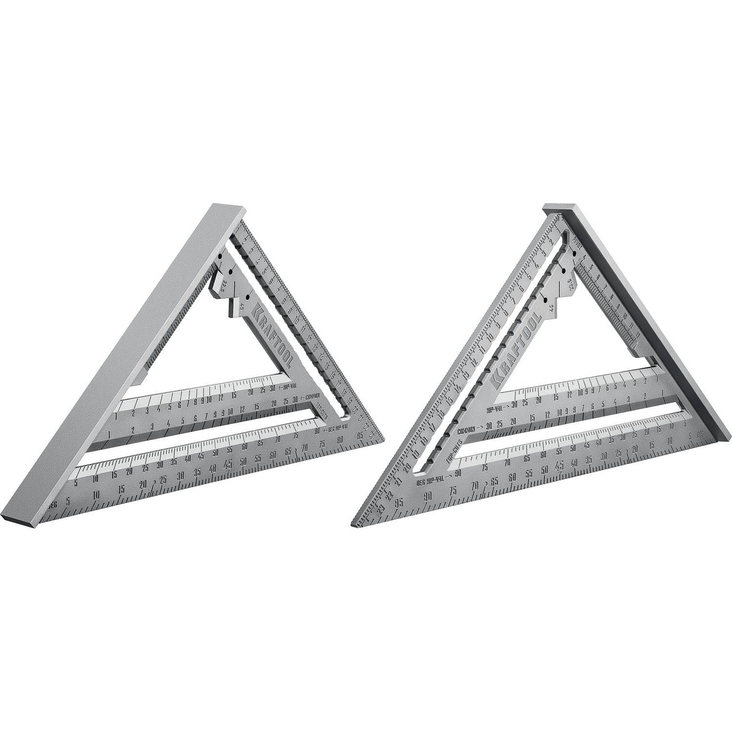 KRAFTOOL  250 мм, 5-в-1, Высокоточный кровельный угольник {3441-25}